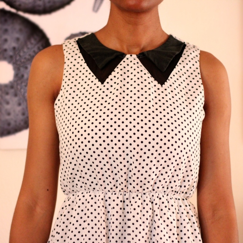 Forever 21 Polka Dot Dress - Size S